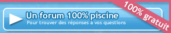 Un forum piscine pour poser des questions